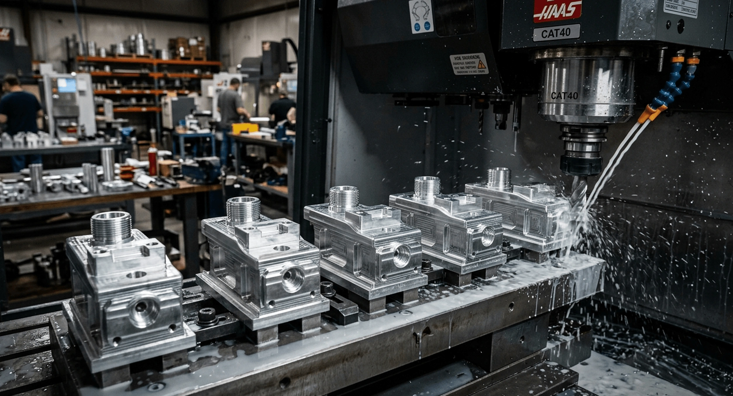 CNC-Bauteile Serienfertigung